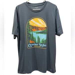 Old Navy Dark Gray Crater Lake Tee